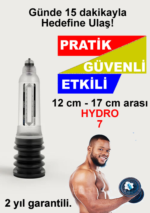 Bathmate Hydro 7 penis pompası standart boy ve tek boy model olarak satıştadır.